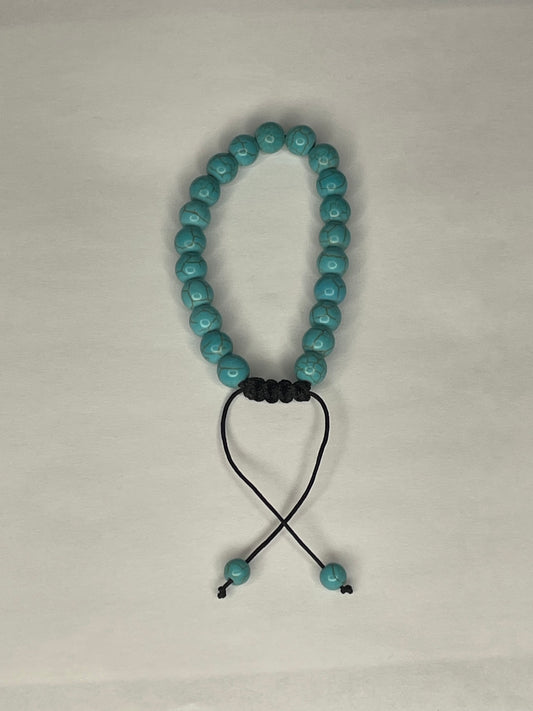 Teal Color Adjustable Bracelet