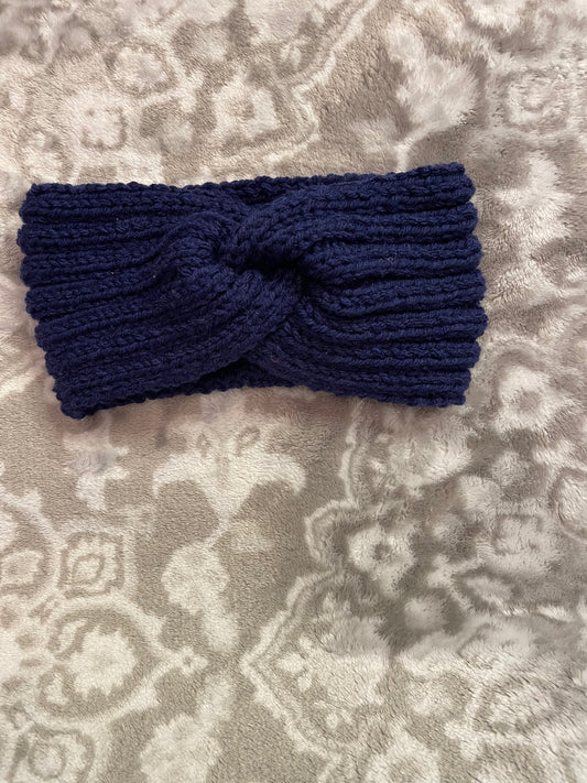 Dark blue headband