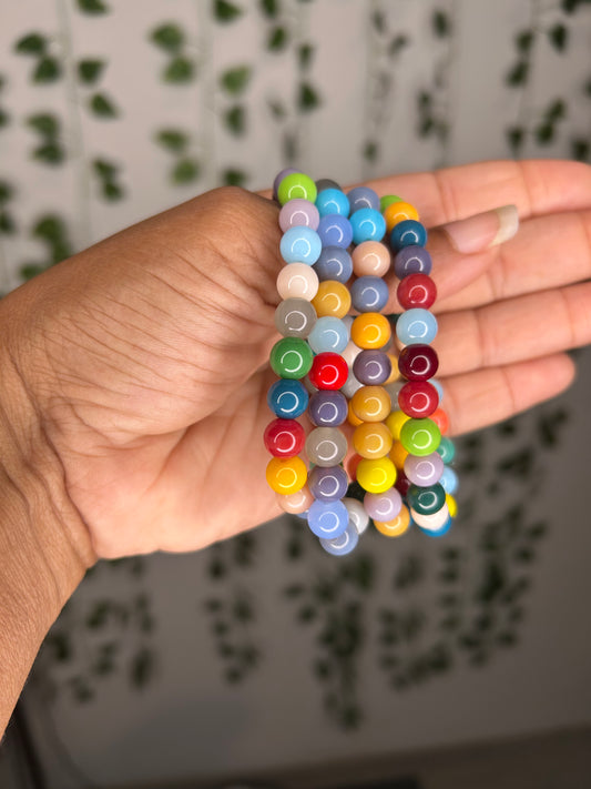 Solid color bracelet